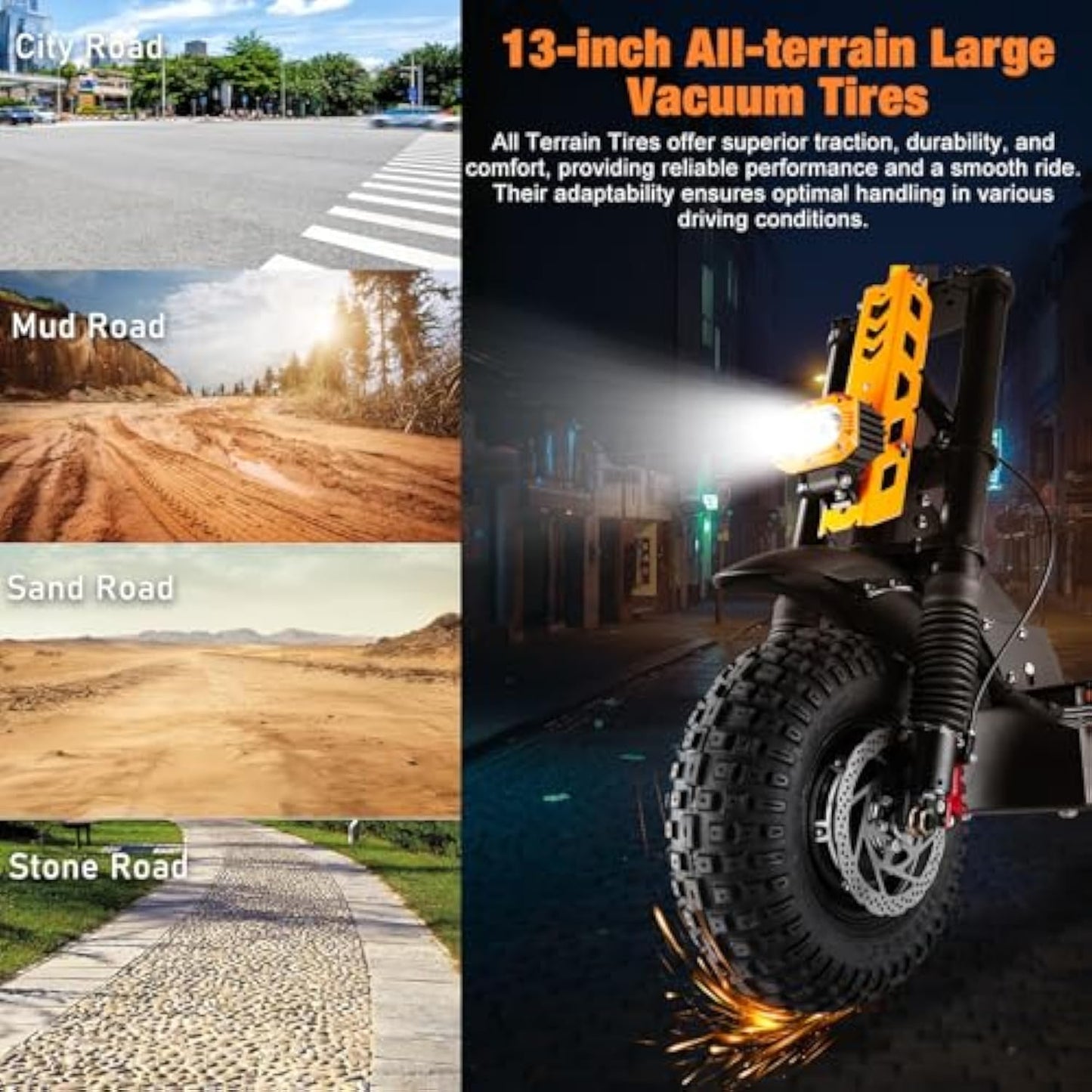 Electric Scooter for Adults 55MPHBattery 65+ Miles Range