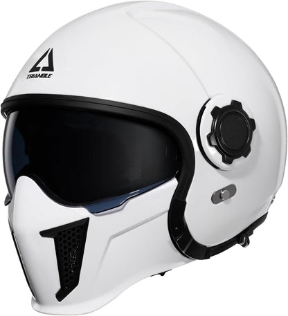 TRIANGLE Full Face Motorcycle Helmets,Off-Road Motocross Helmet for Men & Women