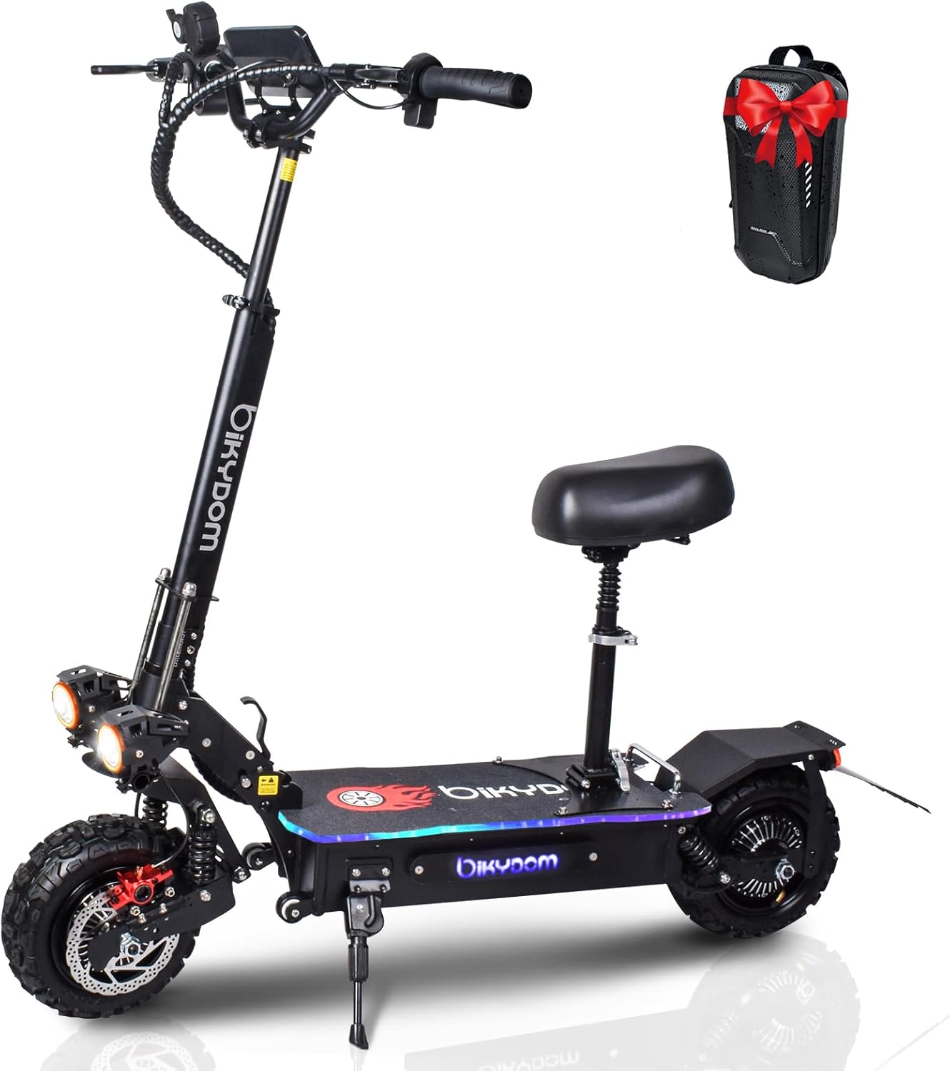 Electric Scooter Adults, Escooter 5600W Dual Motor, 50Mph Max Speed, 50 Miles Travel Range