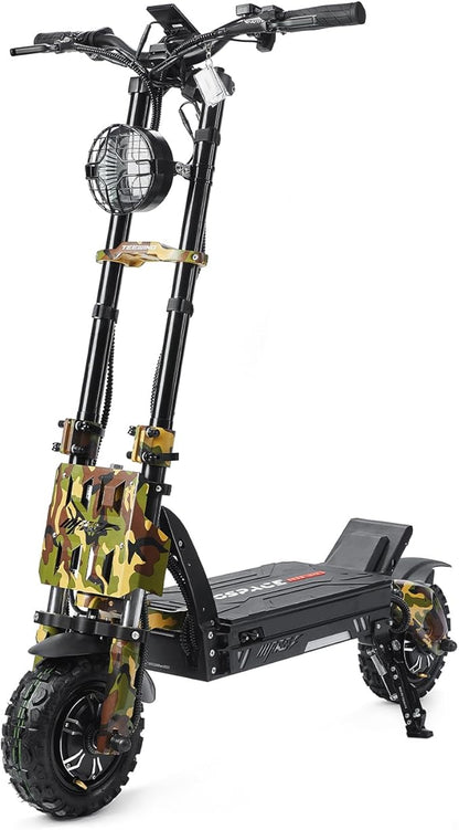 GTR 4000W Adult Off-road Electric Scooter - Speed 69 mph, Range 108 miles