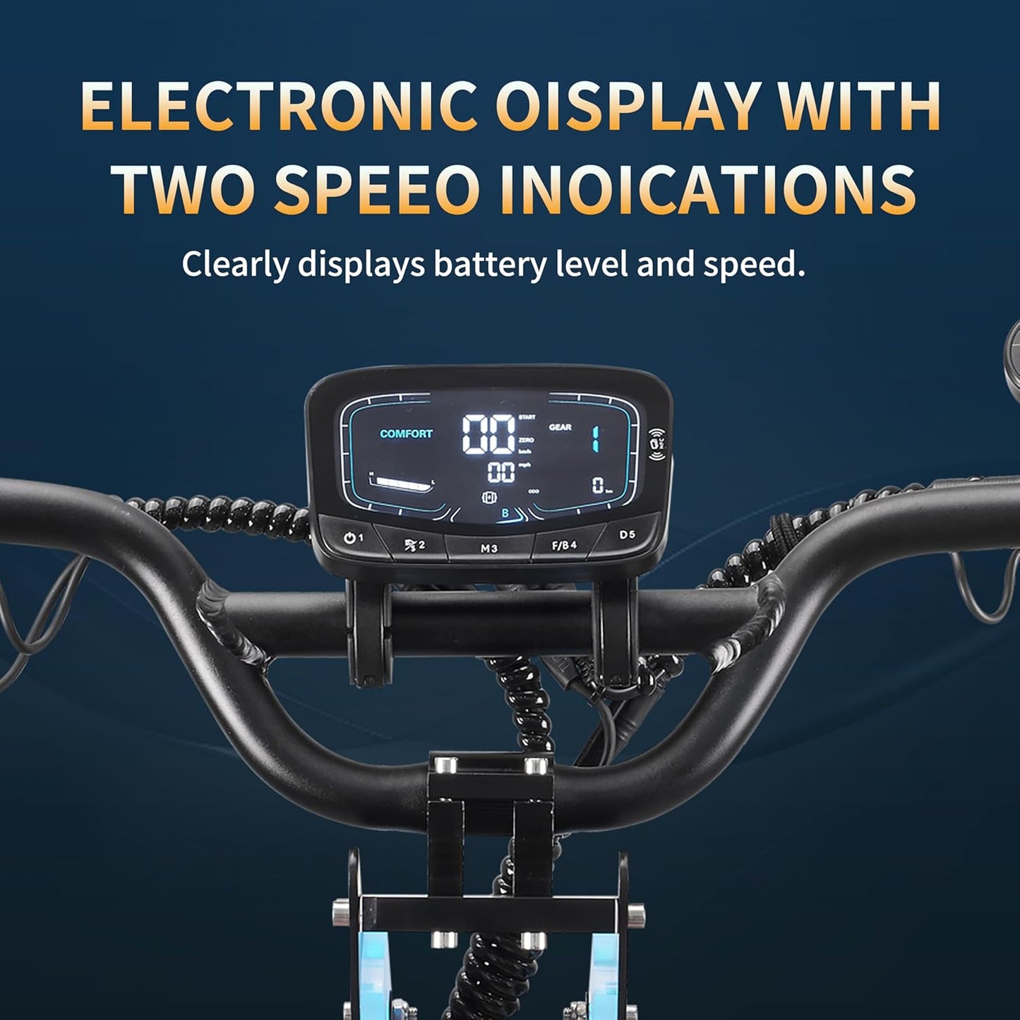T90 Pro Electric Scooter for Adults,68 MPH Max Speed 65 Mile Range
