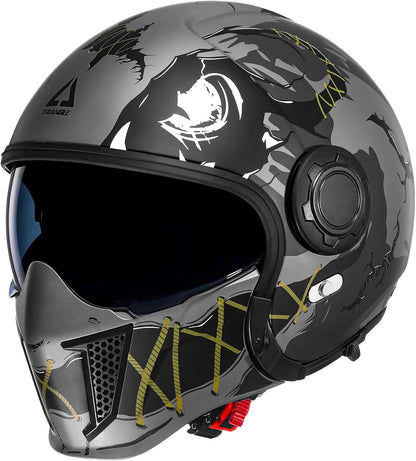 TRIANGLE Full Face Motorcycle Helmets,Off-Road Motocross Helmet for Men & Women