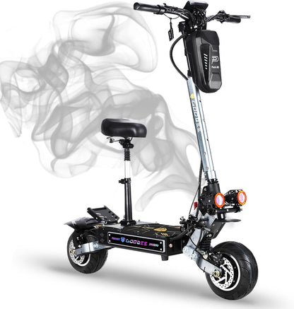 ZO01 Pro Adults Electric Scooter 6000W Dual Motors Up to 58 MPH