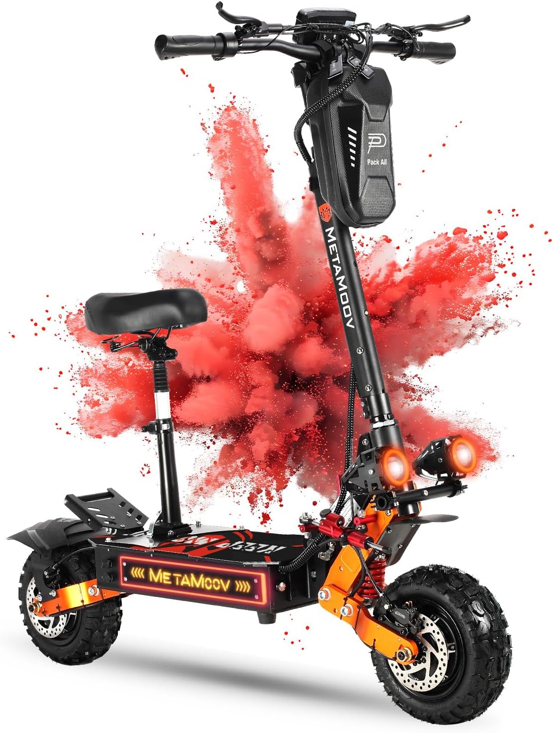 ZO01 Plus Electric Scooter Adults, 6000W Dual Motors Up to 55 MPH