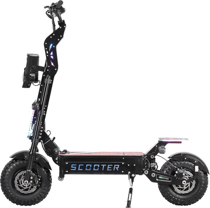 T90 Pro Electric Scooter for Adults,68 MPH Max Speed 65 Mile Range