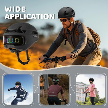 Smart Bike Helmet,Bicycle Helmet for Adults Teens with