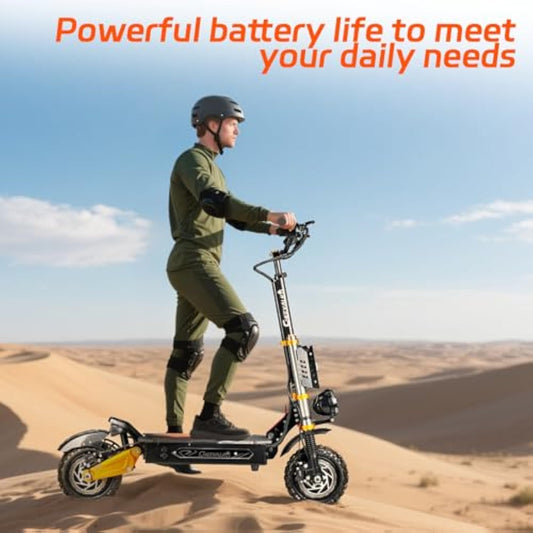 Cheevalry S11pro Adult Electric Scooter, Top Speed 55 mph, Range 65 miles